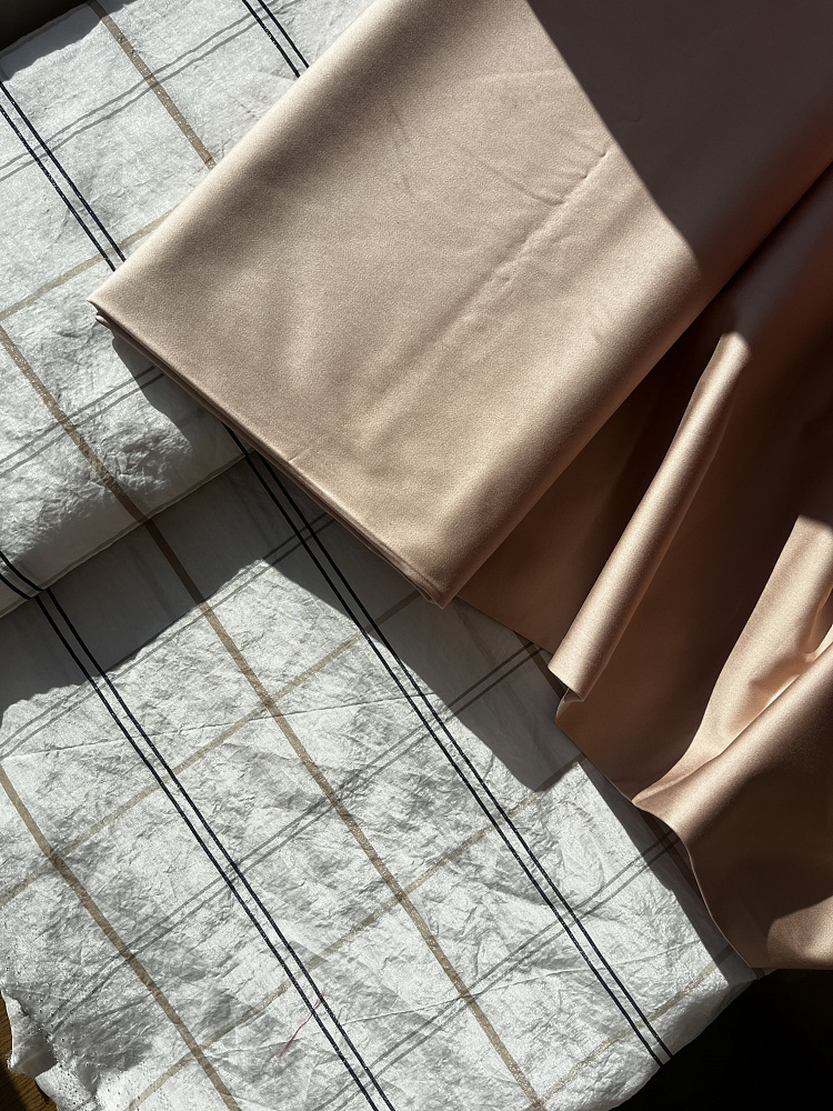 картинка Хлопок с шелком в клетку от  Stella McCartney от магазина