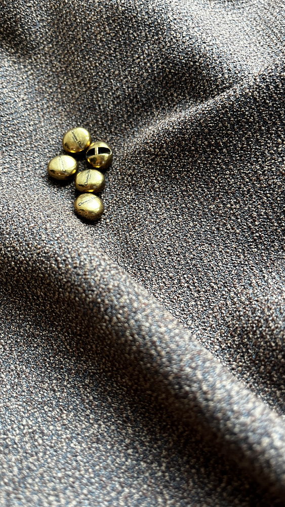 картинка Костюмная шерсть с зернистой фактурой от Saint Laurent от магазина